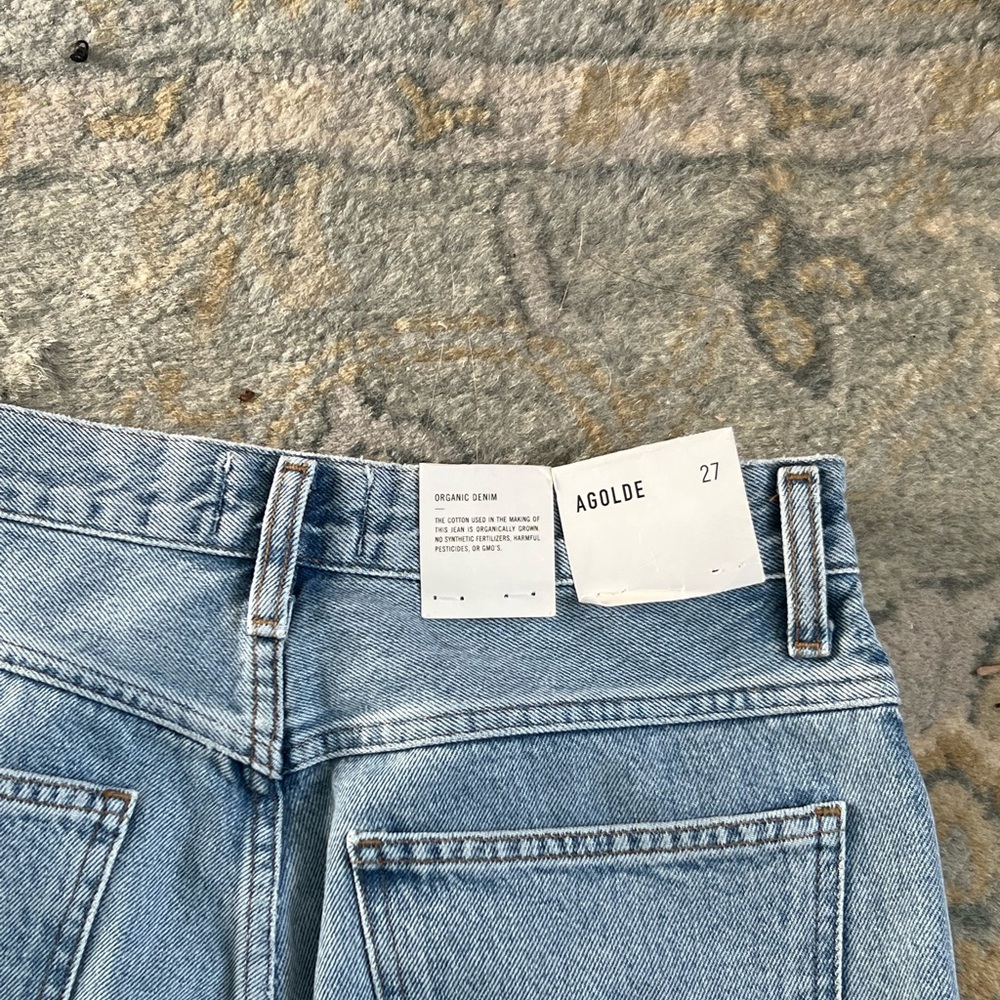NWT AGOLDE Pinch Waist High Rise Kick Jean Size 27